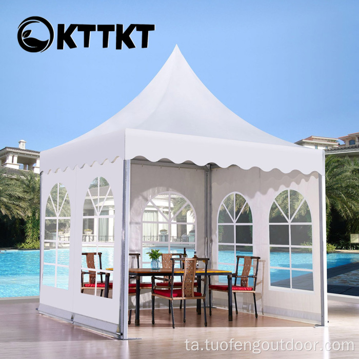 வெளிப்புற முகாம் ஐரோப்பிய ஸ்பைர் விசாலமான பெர்கோலா